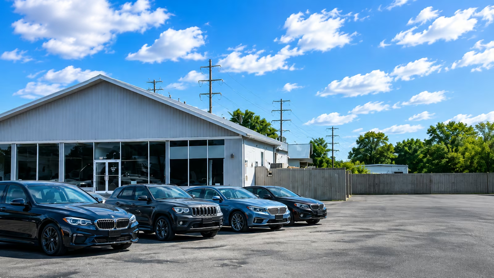 Carex Auto LLC dealership building with vehicles in Lakewood, NJ